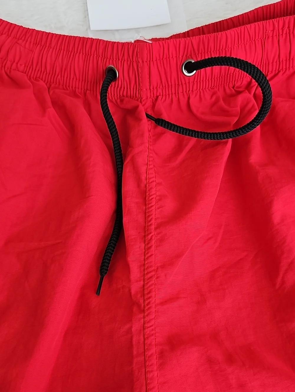 Bingfufoxs Red Swim Shorts Men's Size 4XL NWT